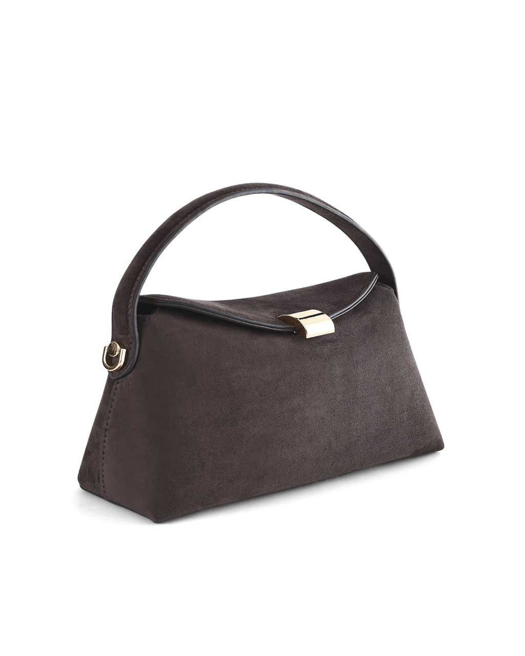 Billini ANNALISE HANDLE BAG in DARK CACAO SUEDE