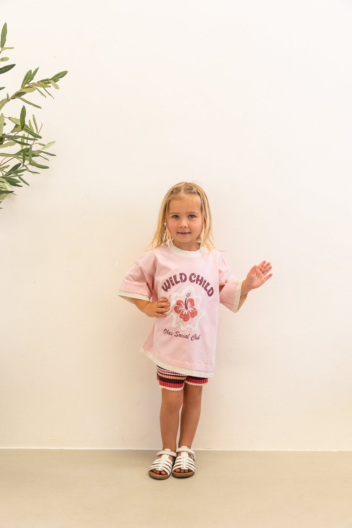Olas Supply Co WILD CHILD MINI TEE in Single