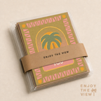 Thank you card | Coastal Thank You Card | Retro card
