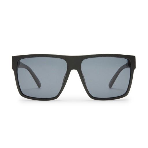 Le Specs DARK MAGIC BLACK in SMOKE MONO POLARIZED
