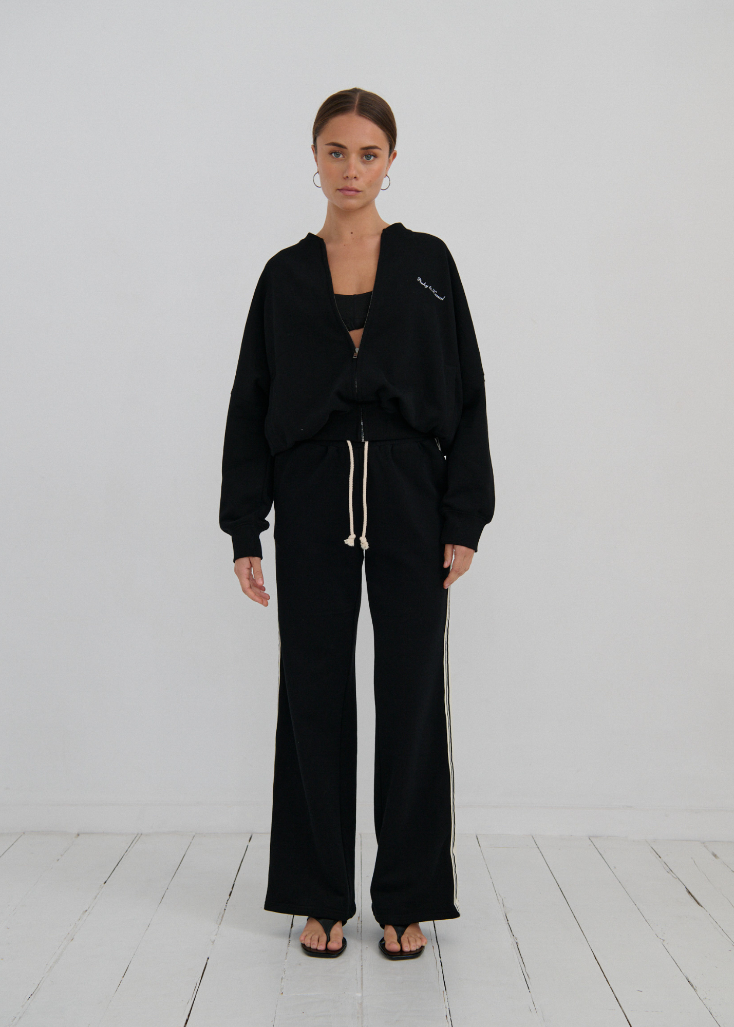 Pinky & Kamal Side Striped Trackpant