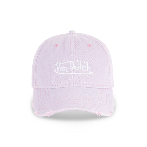 Von Dutch Overdye Dad Cap Pink Overdye in Pink Overdye