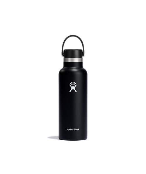 Hydro Flask 18 Oz Standard Flex Cap in Black