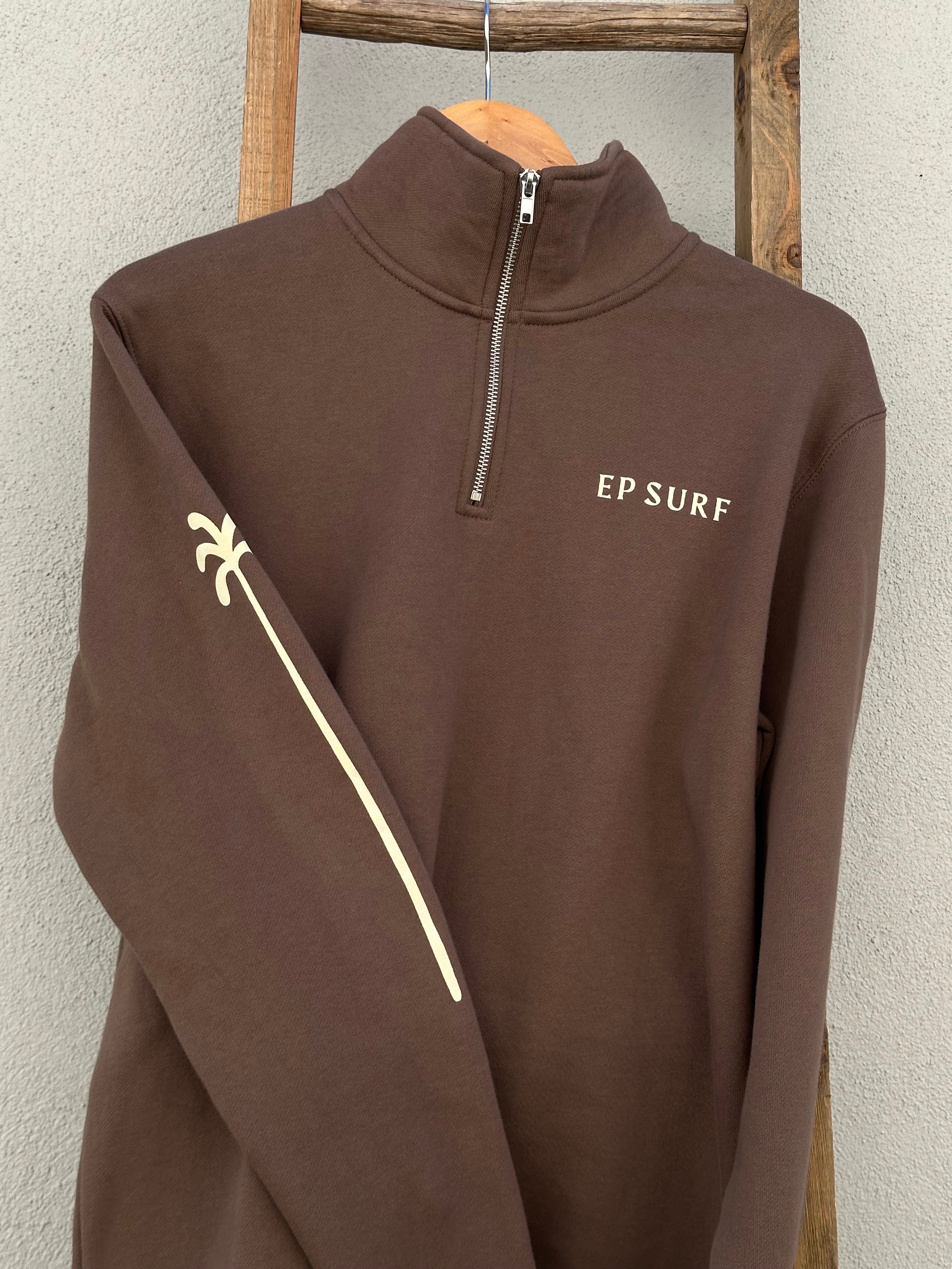 EP SURF Unisex Palm Quarter Zip Jumper
