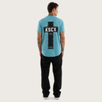 Kiss Chacey Ritualistic Dual Curved Tee in Pigment Cameo