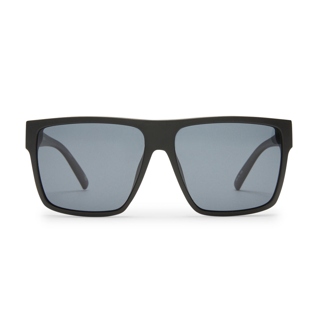 Le Specs DARK MAGIC BLACK in SMOKE MONO POLARIZED