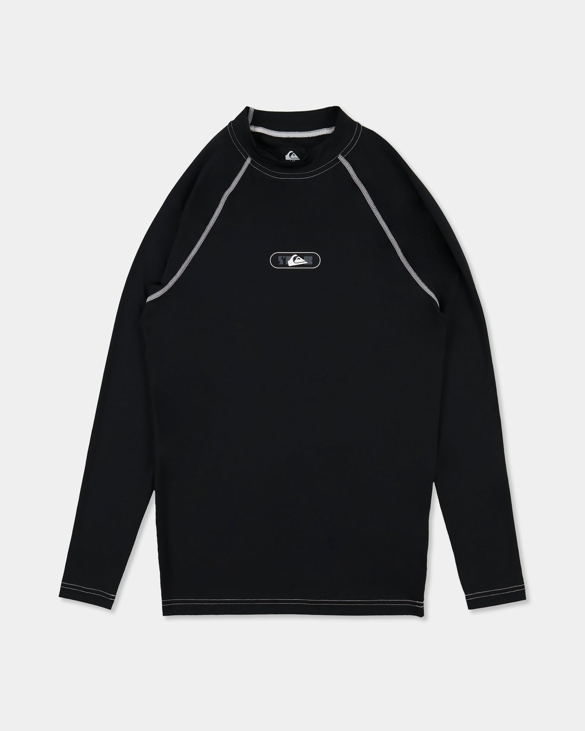 Quiksilver Stab Ls Rashie in Black