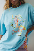 Spicy Dugong Dress For The Job You Want Tee in BLUE in Single