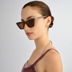 Le Specs VELODROME COCOA in BROWN MONO POLARIZED