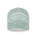 Von Dutch Chain Stitch Sage Dad Cap in sage