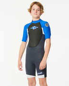 Rip Curl Omega 2mm Back Zip Springsuit in Blue