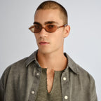 Le Specs FOUNDRY + WHISKEY in LIGHT BROWN MONO