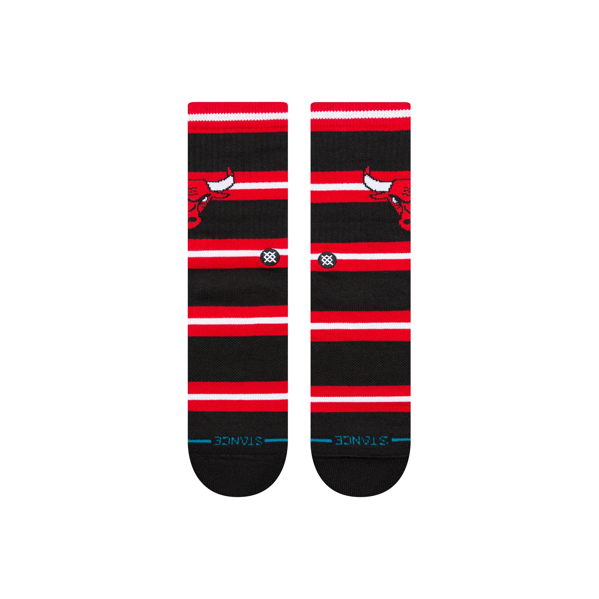 Stance PREP CHICAGO BULLS CREW SOCKS in BLACK
