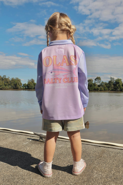 Olas Supply Co PEARL MARLIN MINI FISHING SHIRT in Single