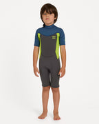 Billabong Boys 2-6 2/2 mm Absolute Springsuit in Fluro Lime
