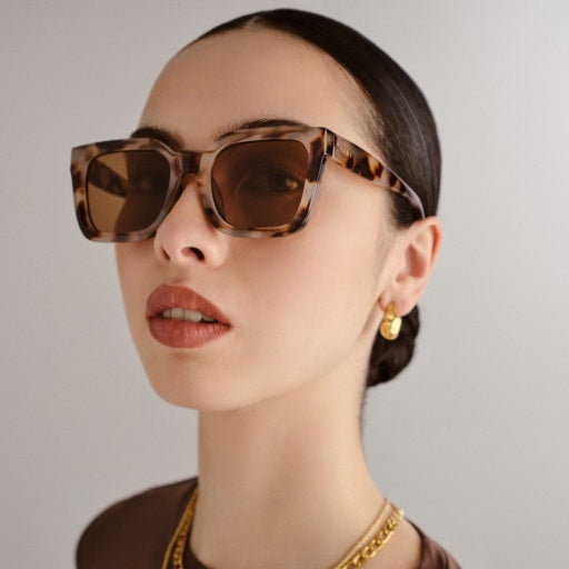 Aire ABSTRACTION COOKIE TORT in BROWN MONO