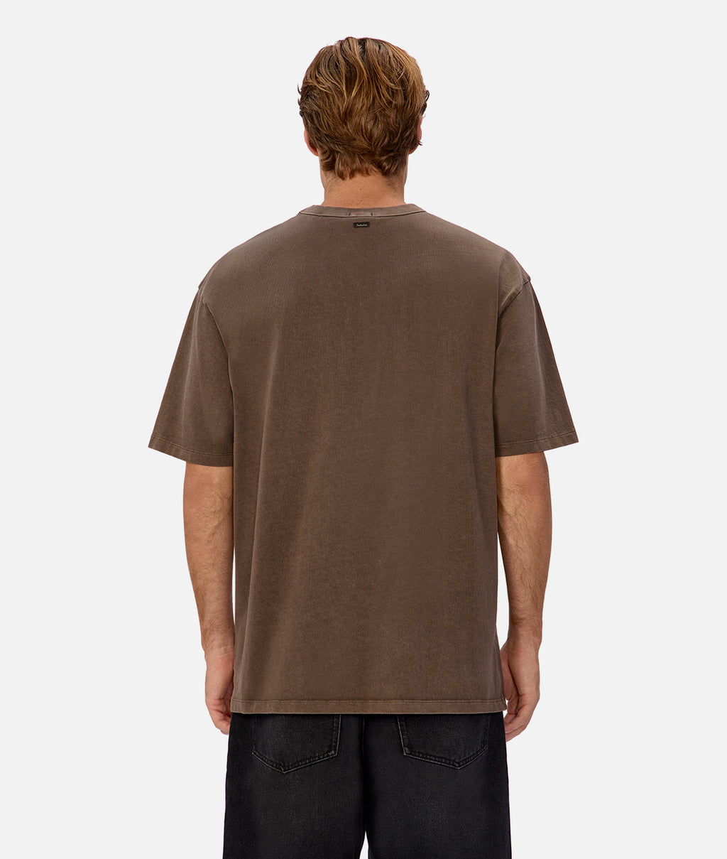 Industrie The Del Sur Tee - Mocha in MOCHA 25