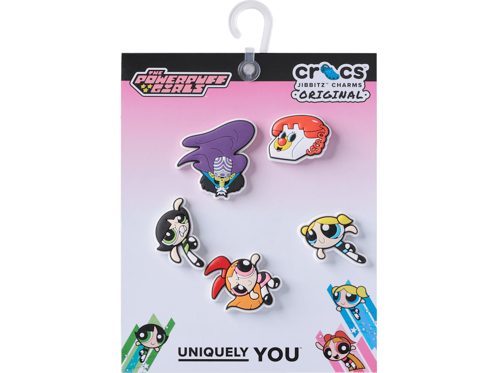 Crocs Powerpuff Girls 5Pck in Single