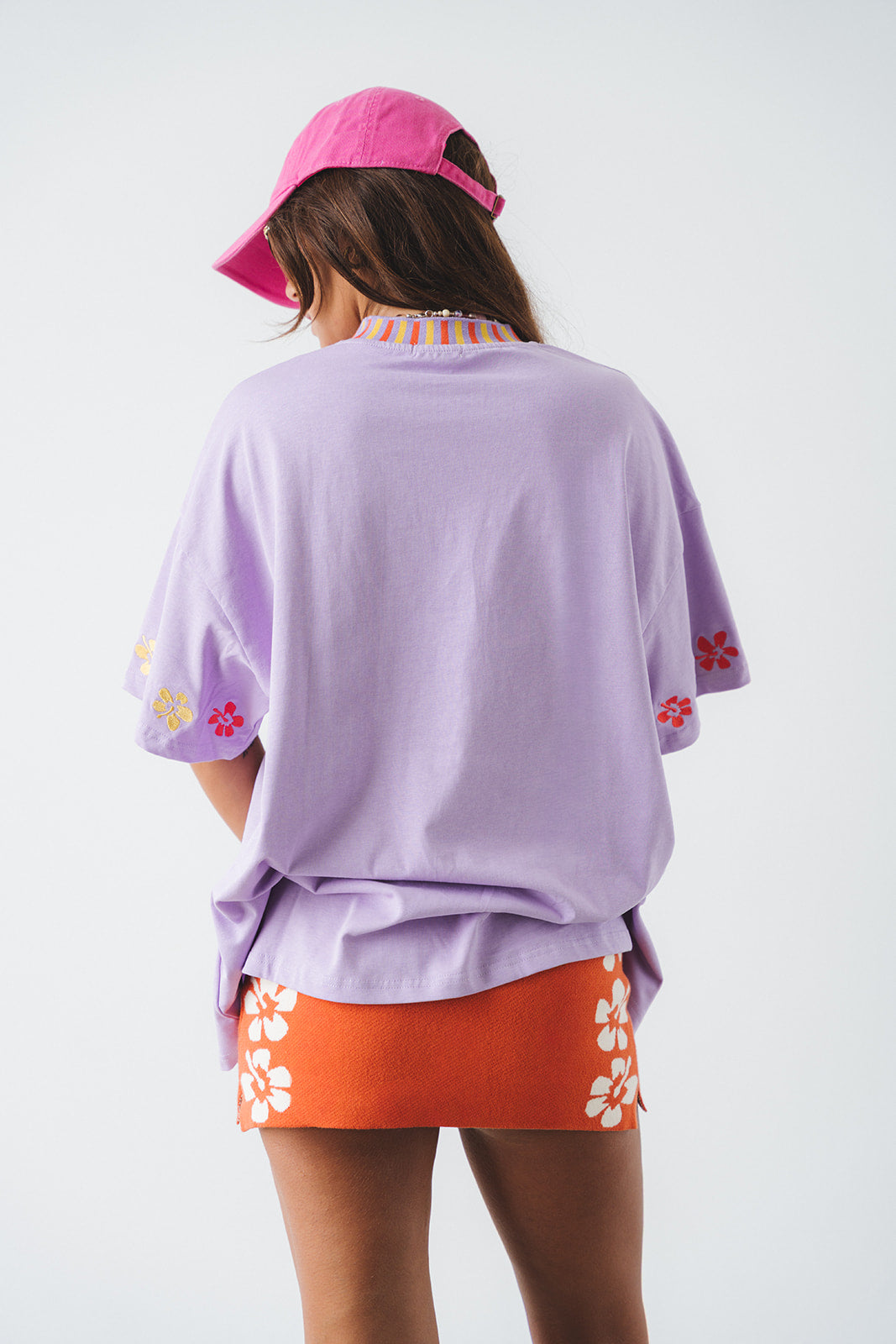 Spicy Dugong Spicy Island Tee in PURPLE in Single