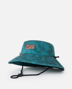 Rip Curl Sessions Mid Brim Hat - Kids in Blue Green