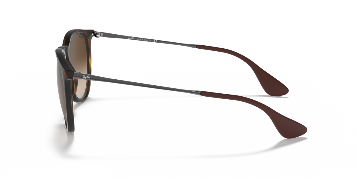 Ray-Ban® ERIKA RUBBER HAVANA BROWN GRAD in Rubber Havana