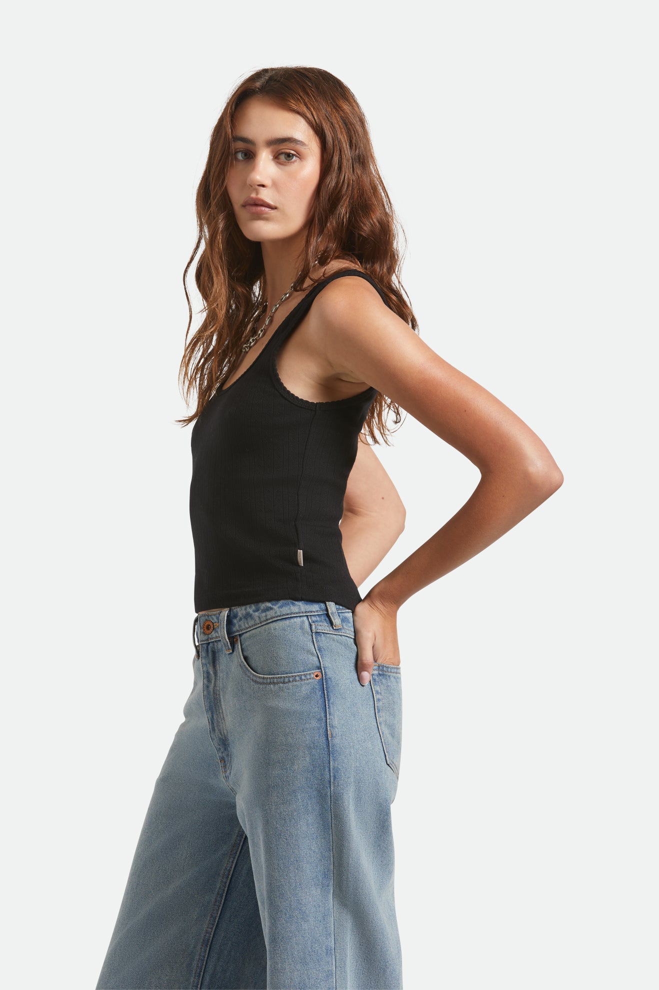 Brixton Pointelle Tank