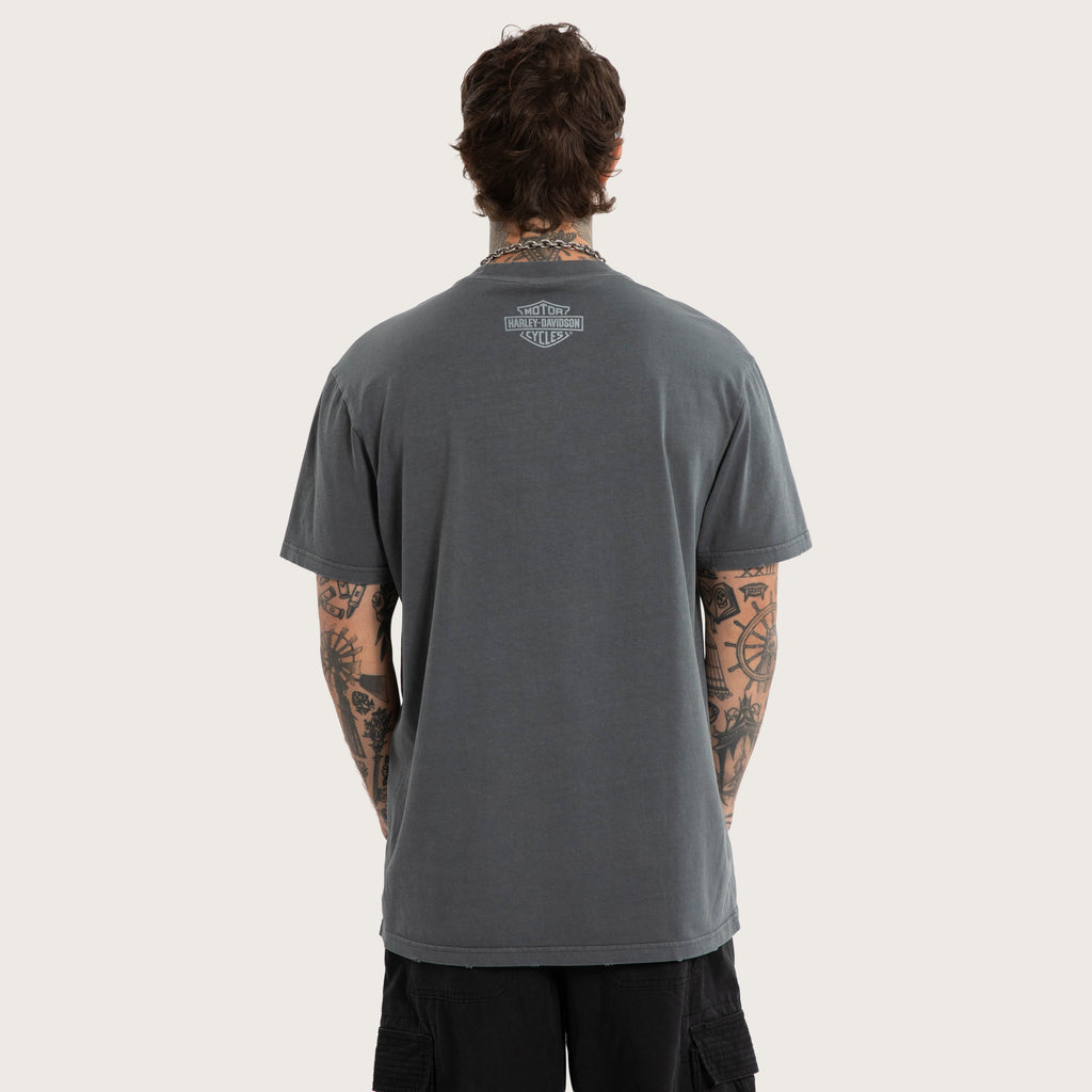 Kiss Chacey Downshift Relaxed Tee in Pigment Turbulence