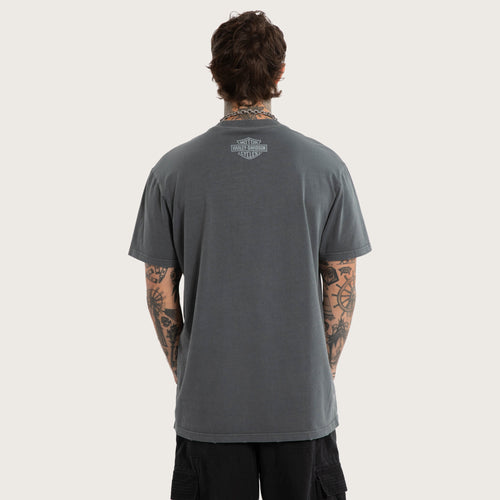 Kiss Chacey Downshift Relaxed Tee in Pigment Turbulence