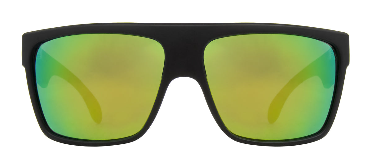Carve Onyx - Matt Black Frame Grey Green Iridium Lens in Single