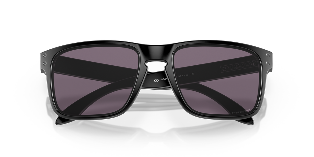 Oakley HOLBROOK MATTE BLACK PRIZM GRE in Matte Black