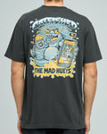 The Mad Hueys CAT FISHED | SS TEE in VINTAGE BLACK