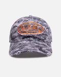 Von Dutch Distressed Dad Strapback Grey Camo in Single
