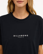 Billabong Womens Pacific T-Shirt in OFF BLACK