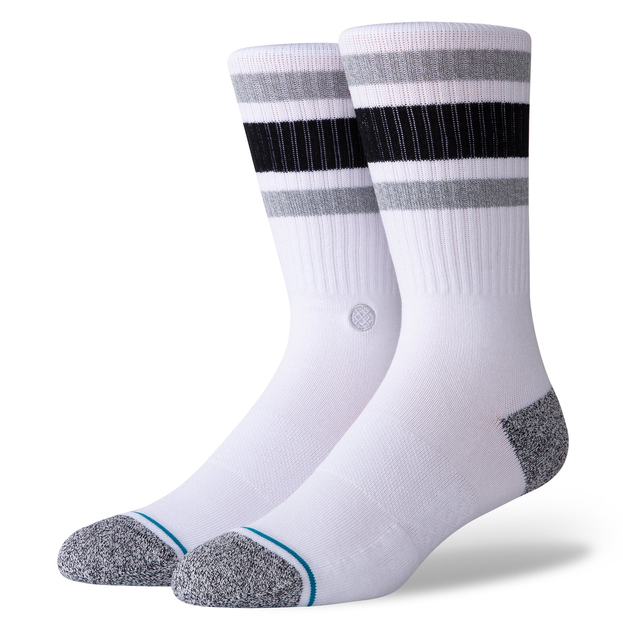 Stance BOYD CREW SOCKS - BUTTER in WHITE