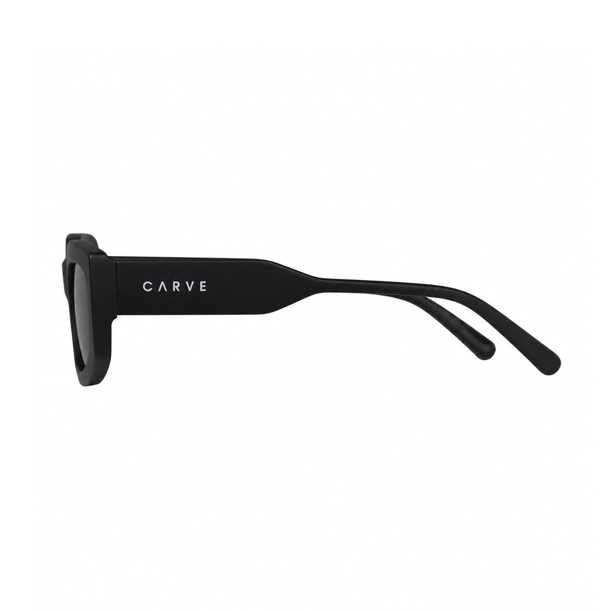 Carve Tempted - Matte Black Frame Grey Polarized Lens in Single