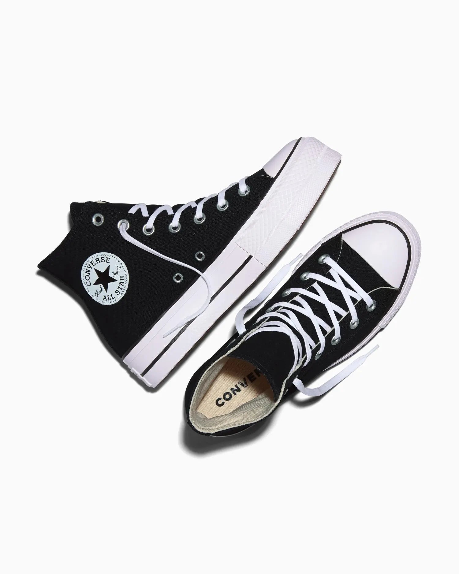 Converse Chuck Taylor Lift Canvas High Top Black/White