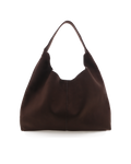 Billini REMI SHOULDER BAG in DARK CACAO SUEDE