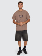 Thrills Co Wreath Of Desire Embro Merch Tee - Falcon in Falcon