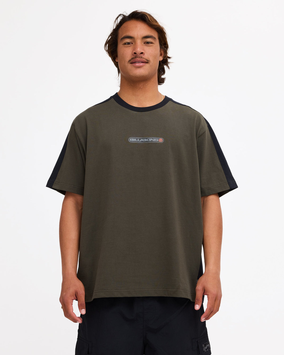 Billabong Mens Spec Iconic T-Shirt in FOREST