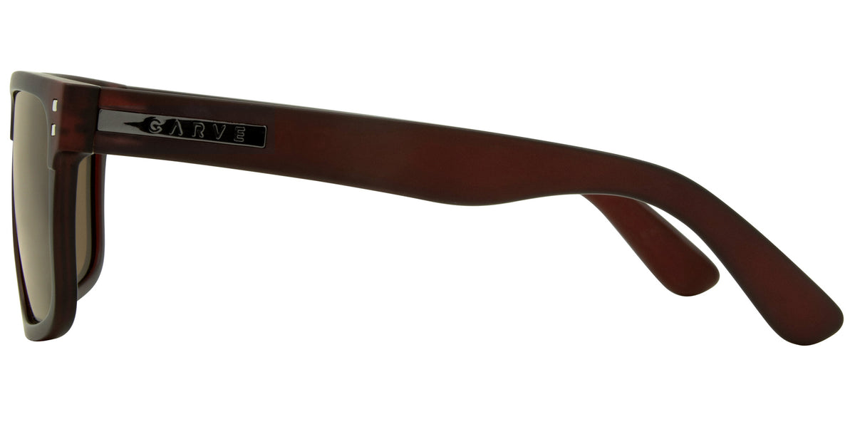 Carve Rivals XL - Matte Translucent Brown Frame with Brown Polarized Lens in Single