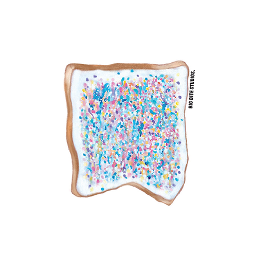 Big Bite Studios Fairy Bread Waterproof Sticker — By Big Bite Studios in Single