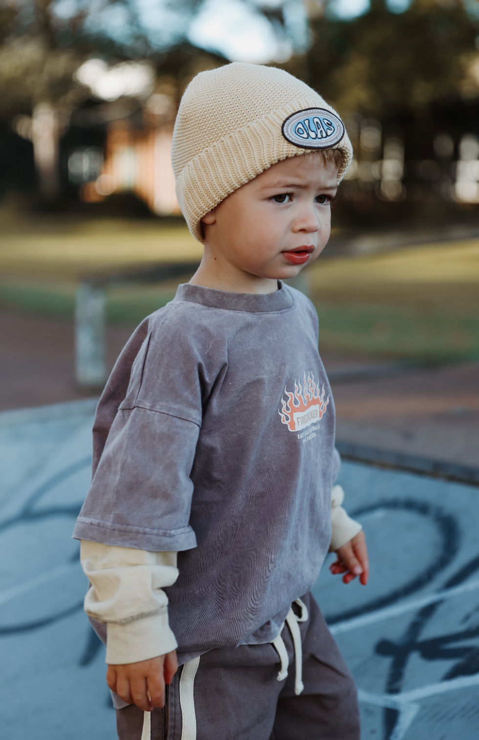 Olas Supply Co FIRE CRACKER LONG SLEEVE in Single