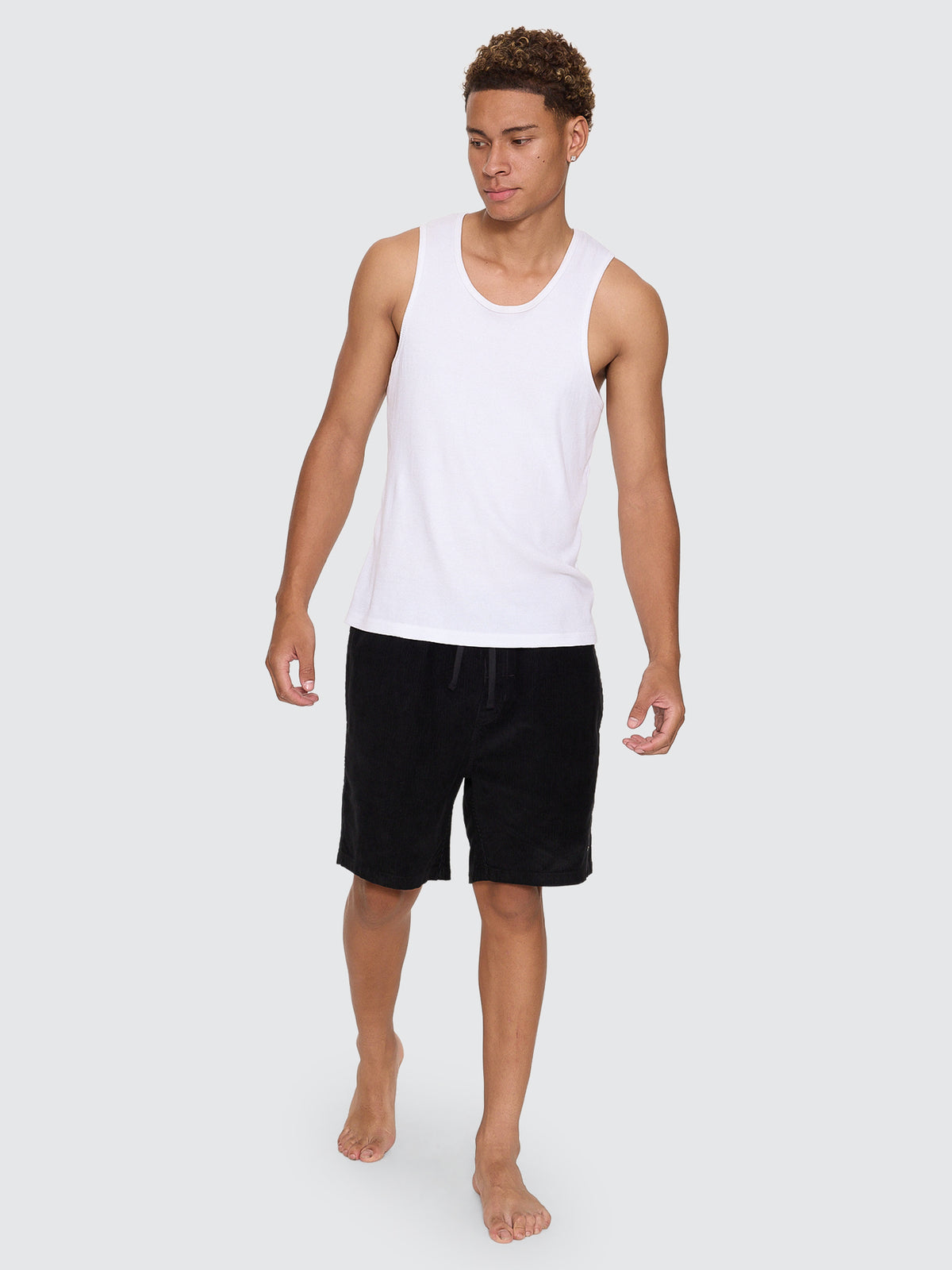 Thrills Co Thrills Forever Cord Volley - Black in Black