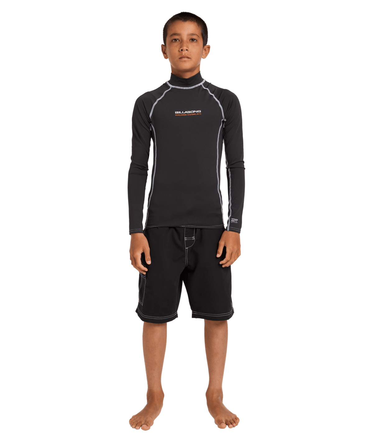 Billabong BOYS SPEC 73 PF LS in WASHED BLACK