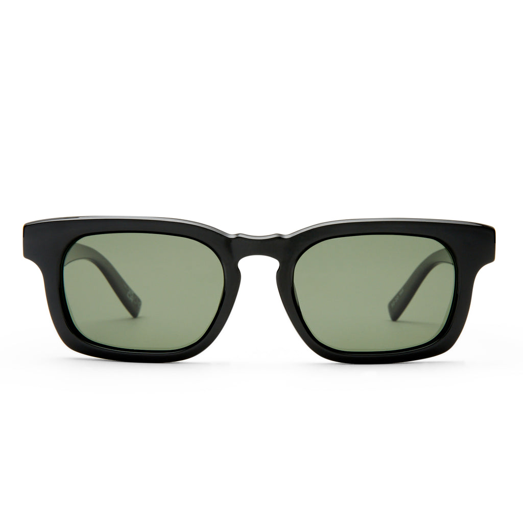 Le Specs ICEBERG + BLACK in KHAKI MONO POLARIZED