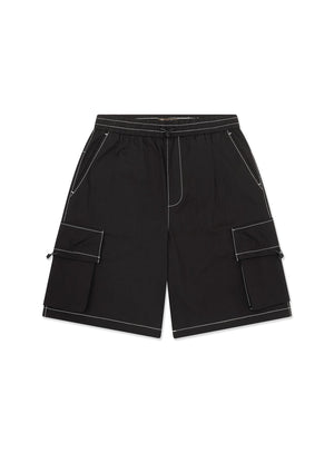 Barney Cools Parachute Short in Black