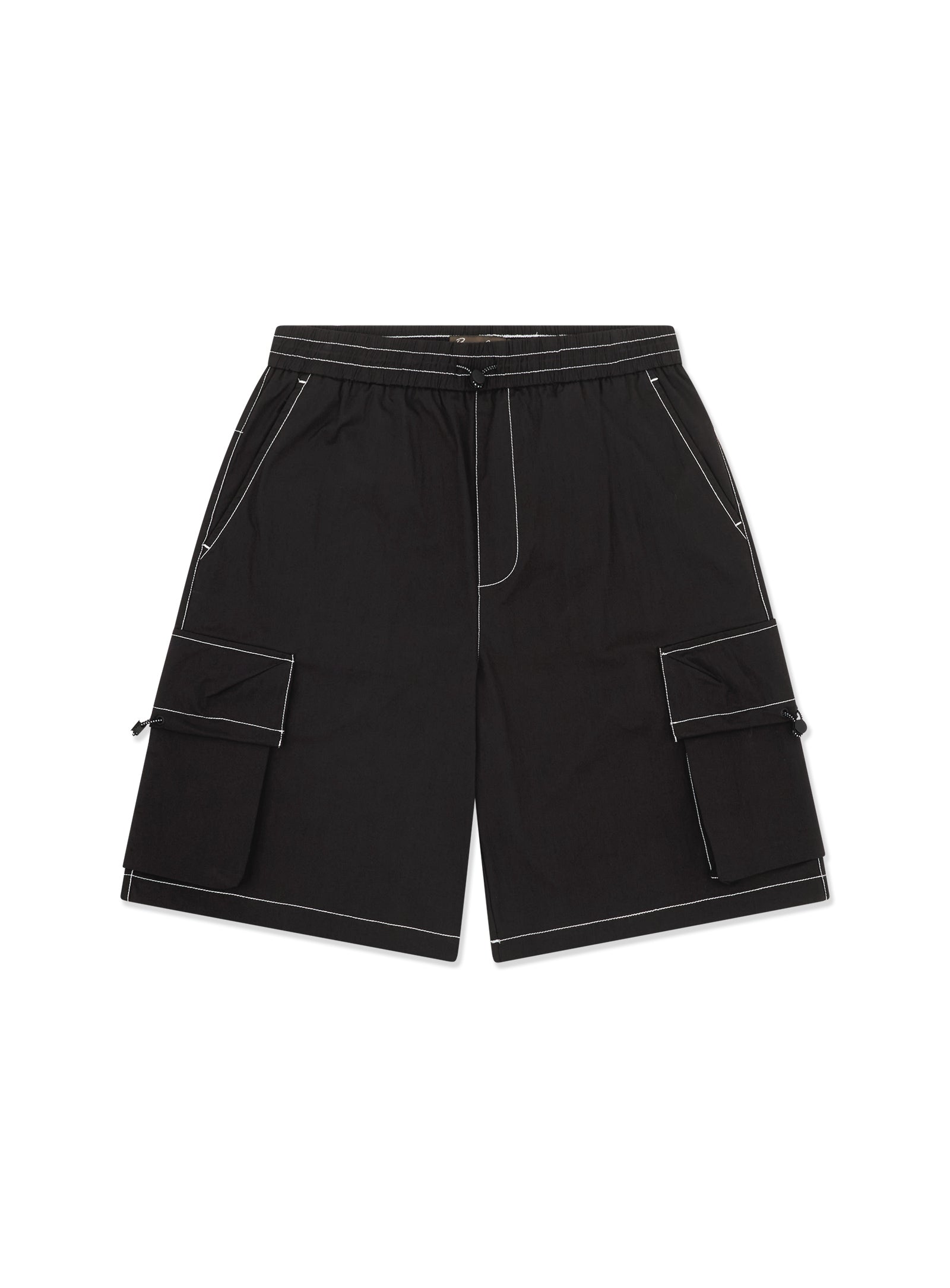 Barney Cools Parachute Short in Black