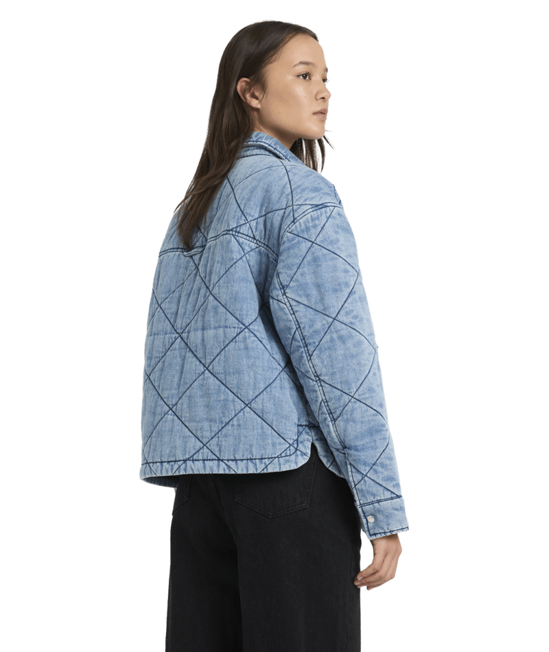 Volcom Oc Ramps Quilte in Worn Light Blue