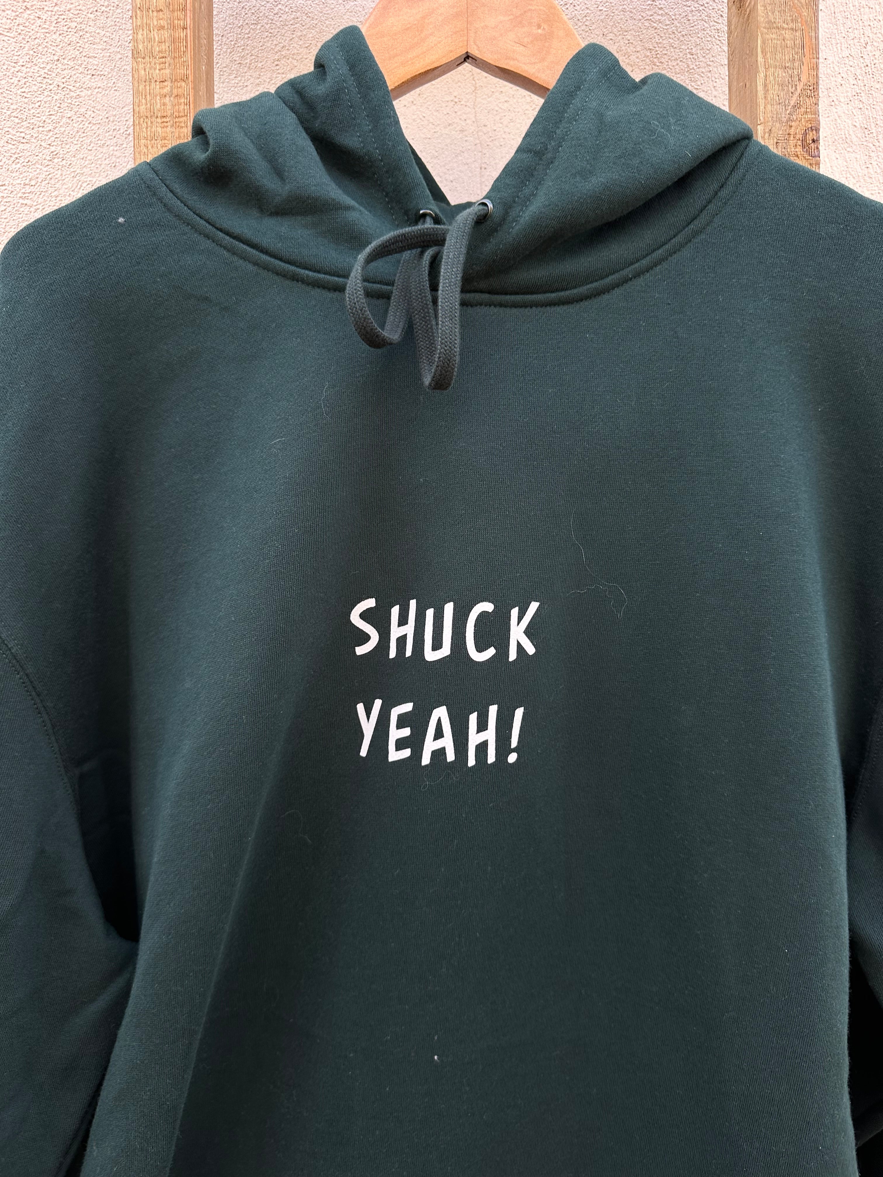 EP SURF Unisex Hoody Shuck Yeah (4XL & 5XL Only) - Pine Green
