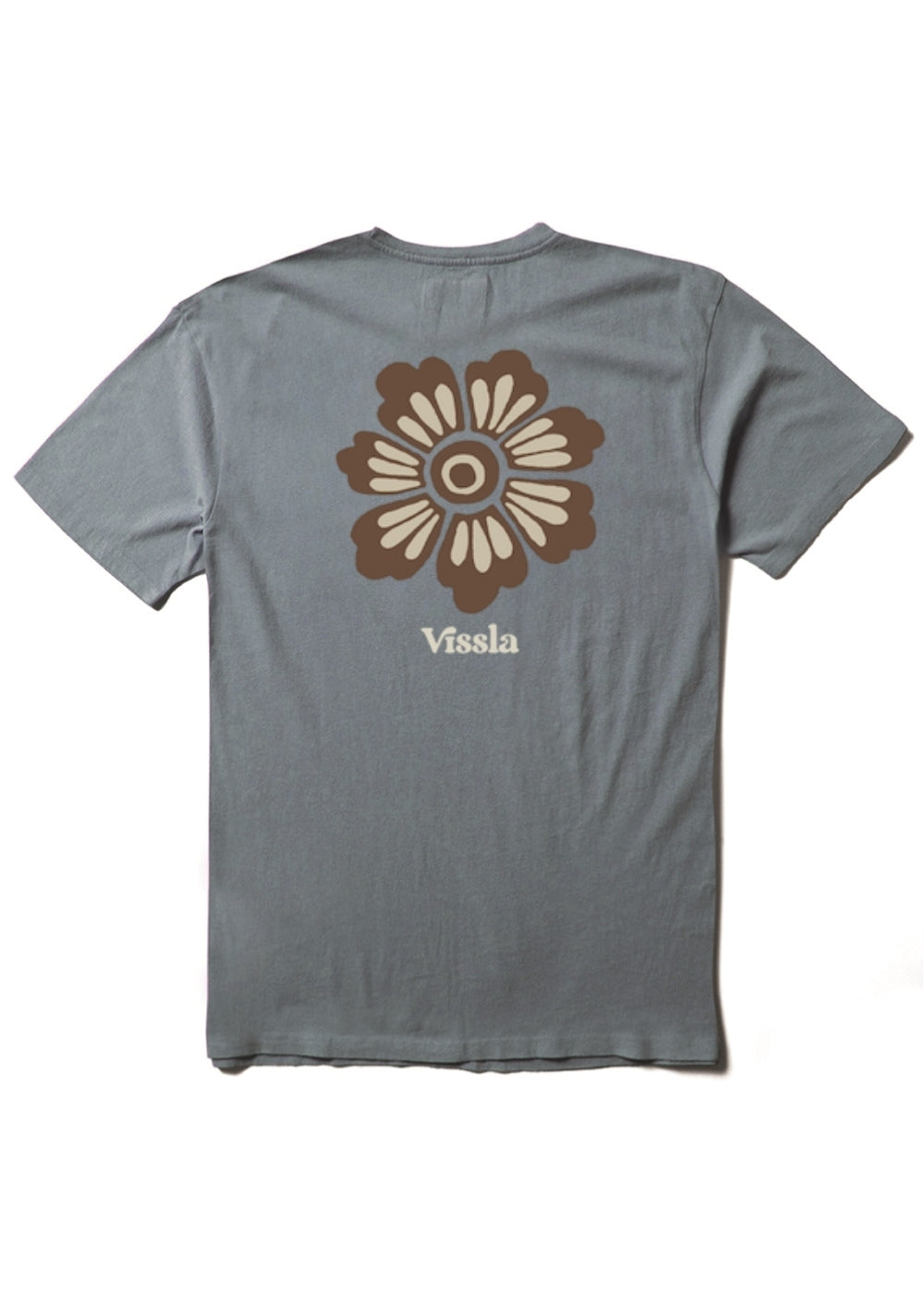 Vissla Keana Organic Blend Ss Tee in BHZ-BLUE HAZE